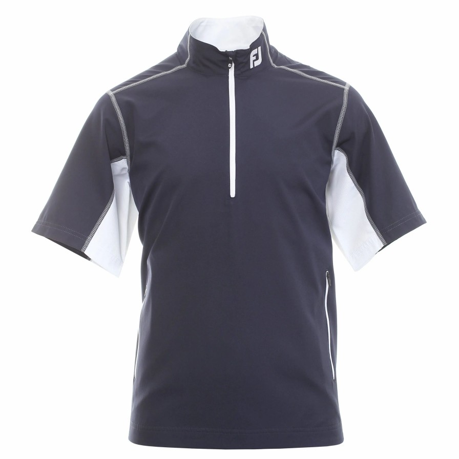 * Footjoy Fj Half Zip Ss Windshirt Outerwear