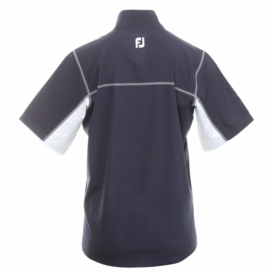 * Footjoy Fj Half Zip Ss Windshirt Outerwear