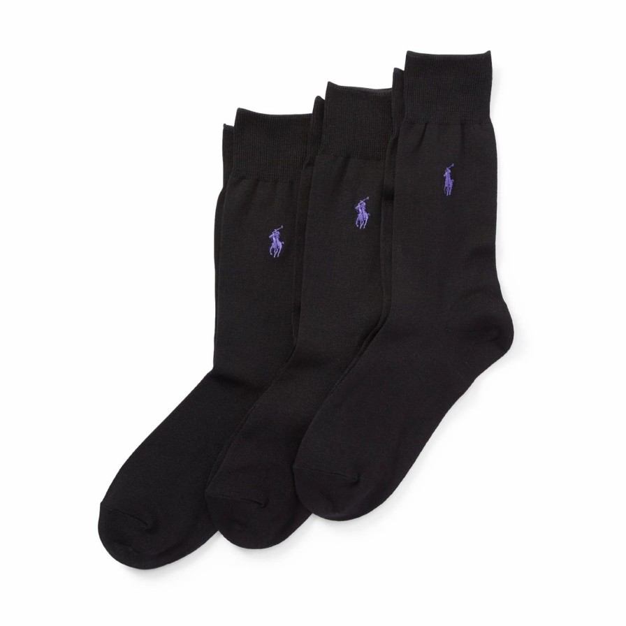 * Polo Ralph Lauren Cotton Socks 3 Pack Socks