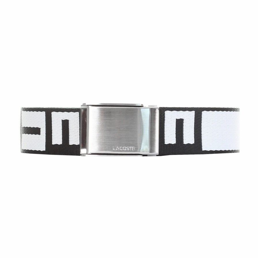 * Lacoste Woven Fabric Belt Belts