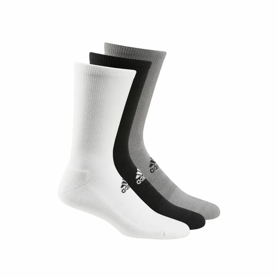 * Adidas Golf 3 Pack Crew Sock Socks