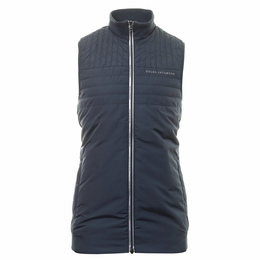 * Oscar Jacobson Hodgson Full Zip Gilet Outerwear