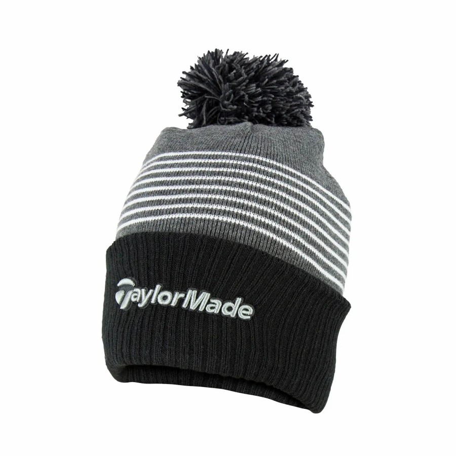 * Taylormade Golf Bobble Beanie Hat Headwear