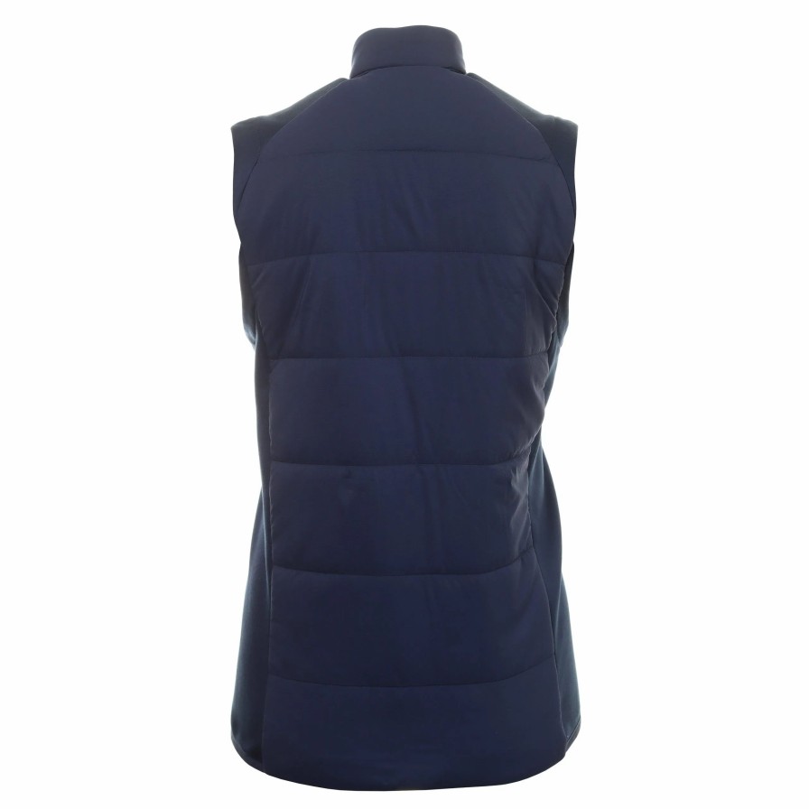 * Original Penguin Golf Insulated Mixed Media Vest Outerwear