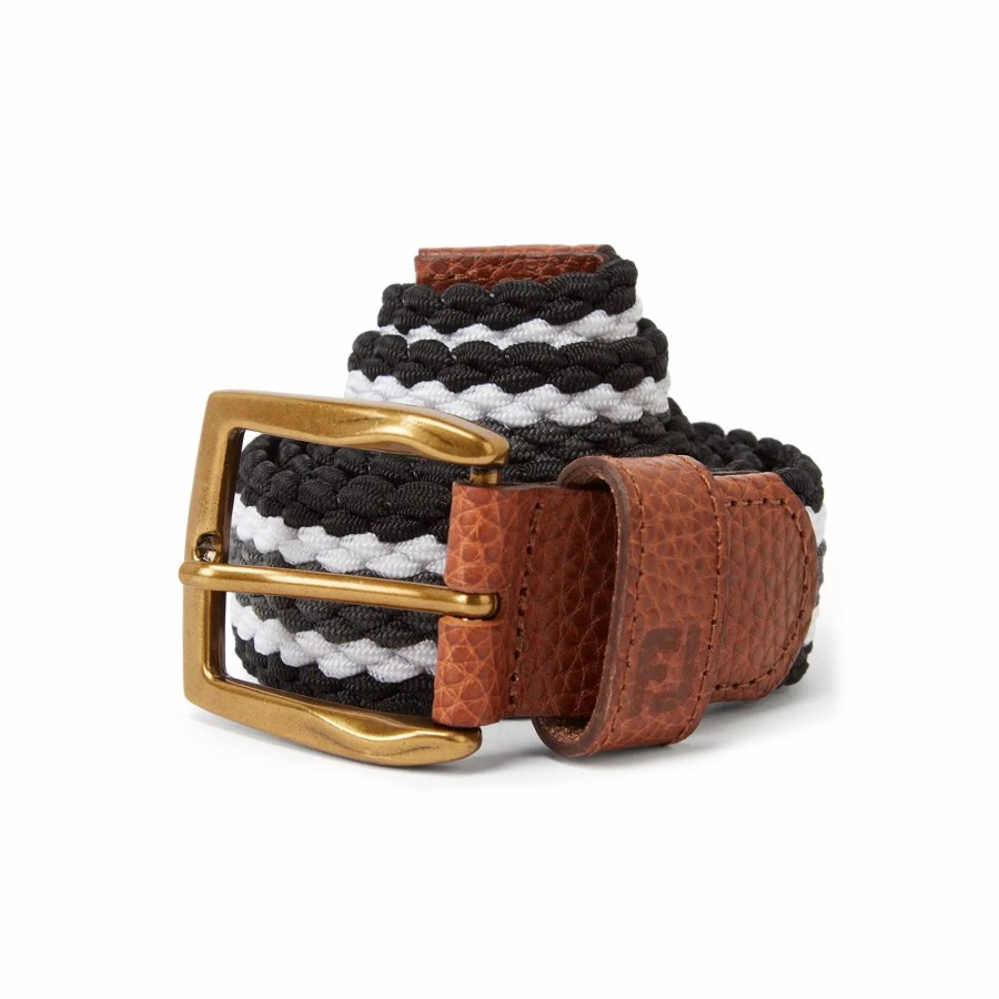 * Footjoy Fj Stripe Belt Belts