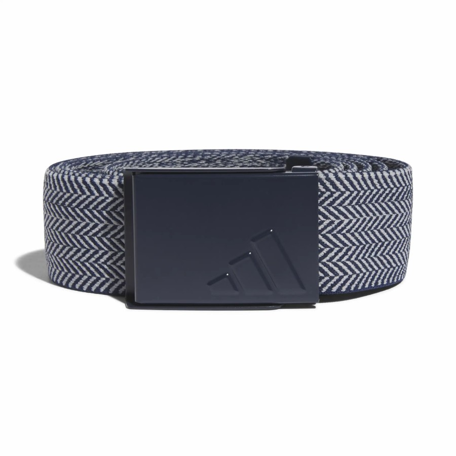 * Adidas Golf Heather Stretch Reversible Belt Belts