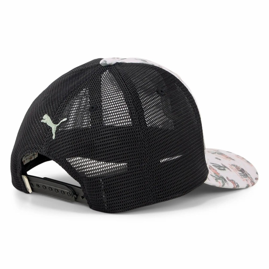 * Puma Golf Wild West Trucker P Snapback Cap Headwear