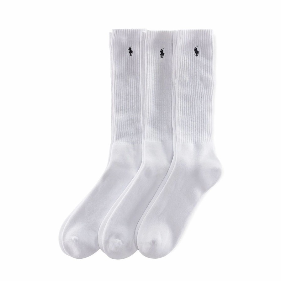 * Polo Ralph Lauren Essential Crew Socks 3 Pack Socks