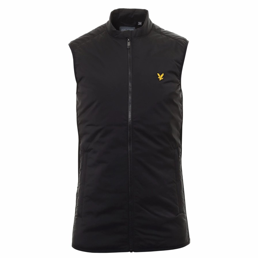 * Lyle & Scott Golf Full Zip Gilet Outerwear