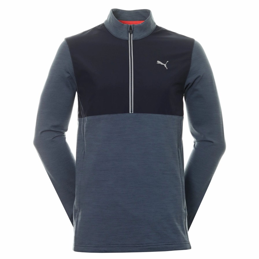 * Puma Golf Cloudspun Wrmlbl 1/4 Zip Outerwear