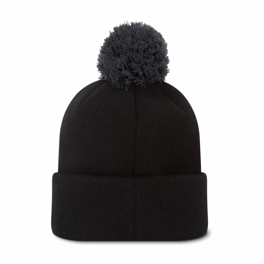 * Footjoy Fj Solid Pom Pom Bobble Hat Headwear