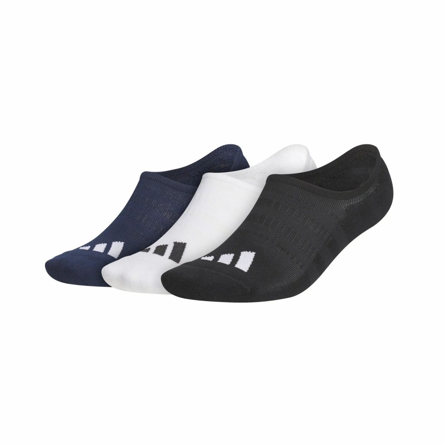 * Adidas Golf 3 Pack No Show Sock Socks