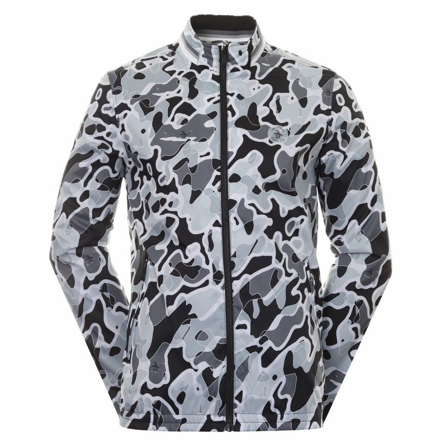 * Original Penguin Golf Novelty Printed Wind Jacket Outerwear