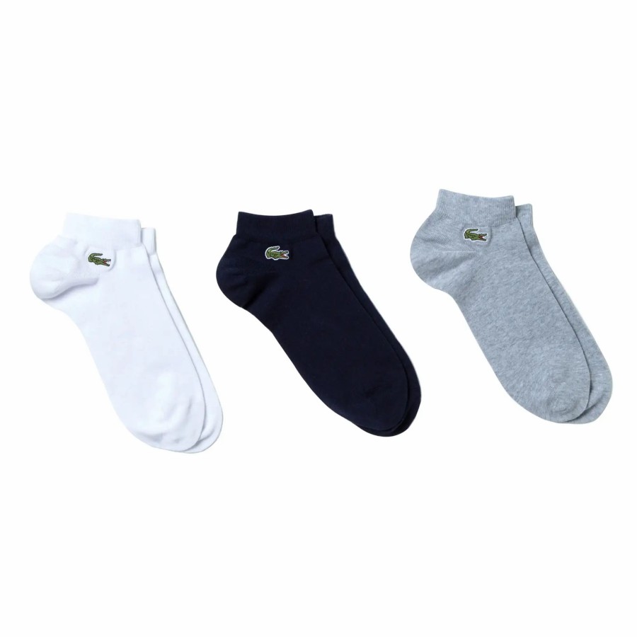 * Lacoste 3 Pack Low Cut Socks Socks