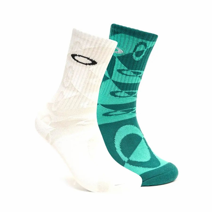 * Oakley Everywhere Crew Socks 2 Pair Pack Socks