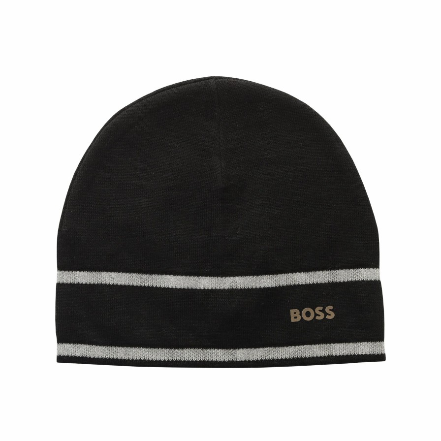 * Boss Aline Beanie Hat Headwear