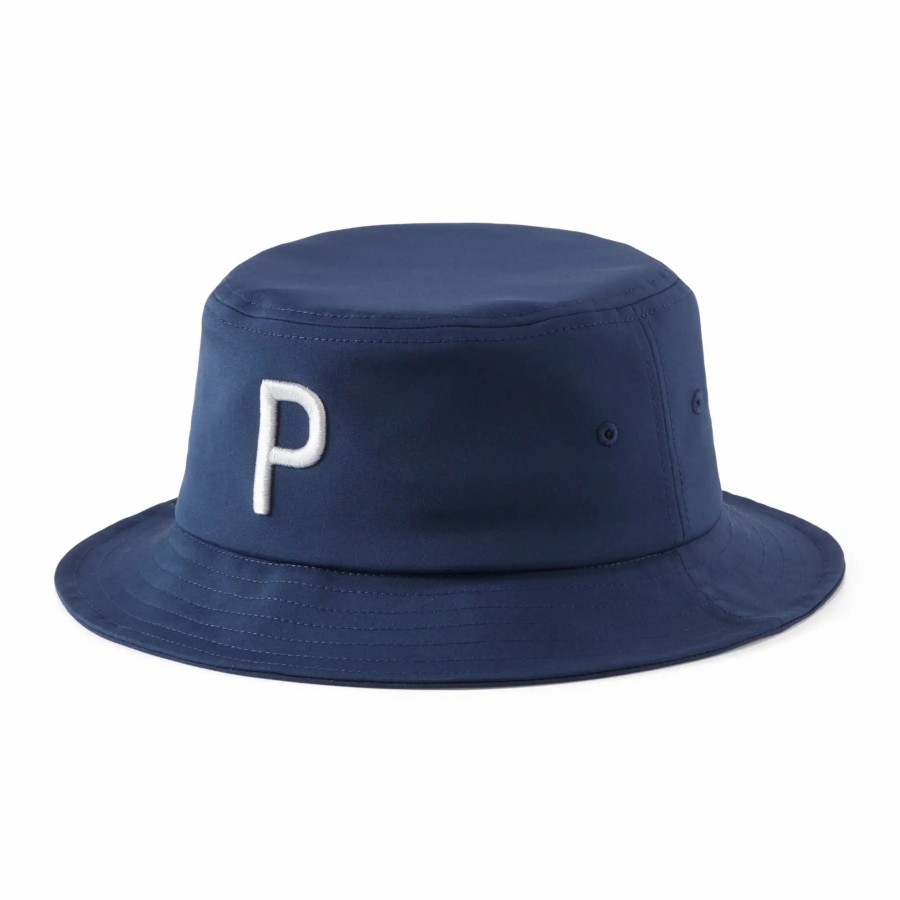 * Puma Golf P Bucket Hat Headwear