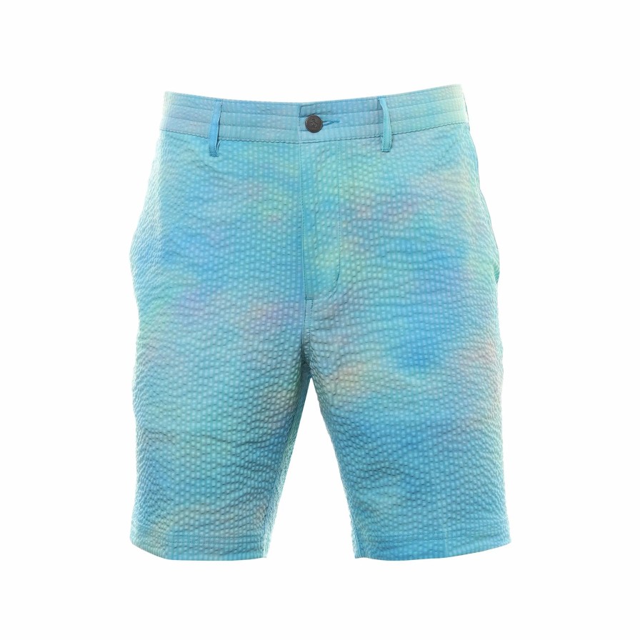 * Original Penguin Golf Tie Dye Seersucker Shorts Shorts