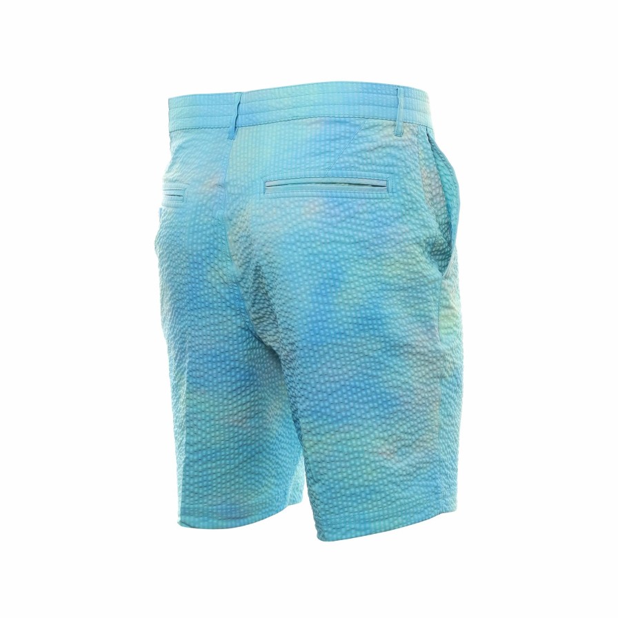 * Original Penguin Golf Tie Dye Seersucker Shorts Shorts