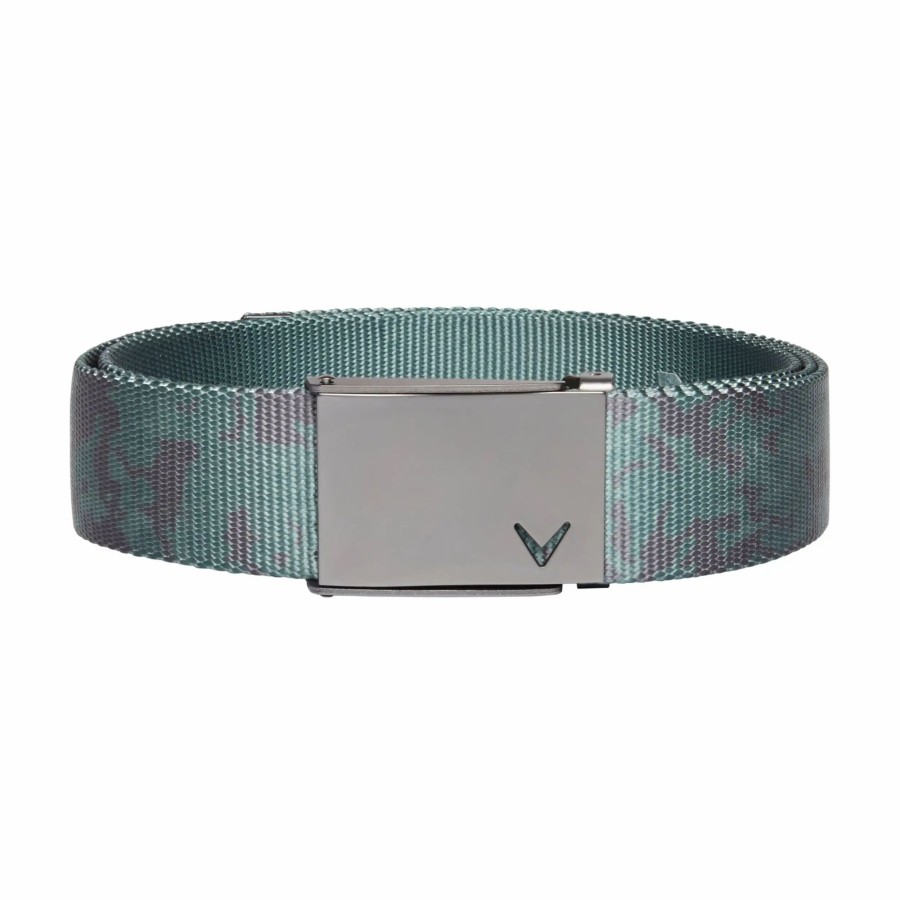 * Callaway Golf Stretch Camo Webbed Belt Belts