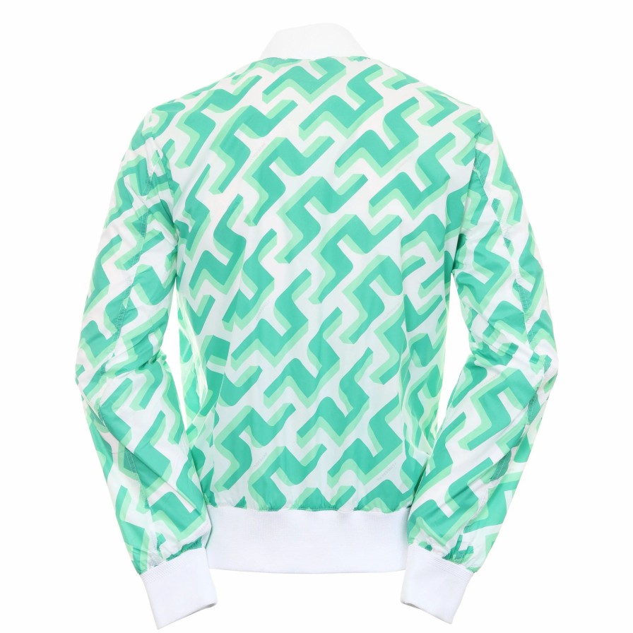 * J.Lindeberg Golf Lux Printed Bomber Jacket Outerwear