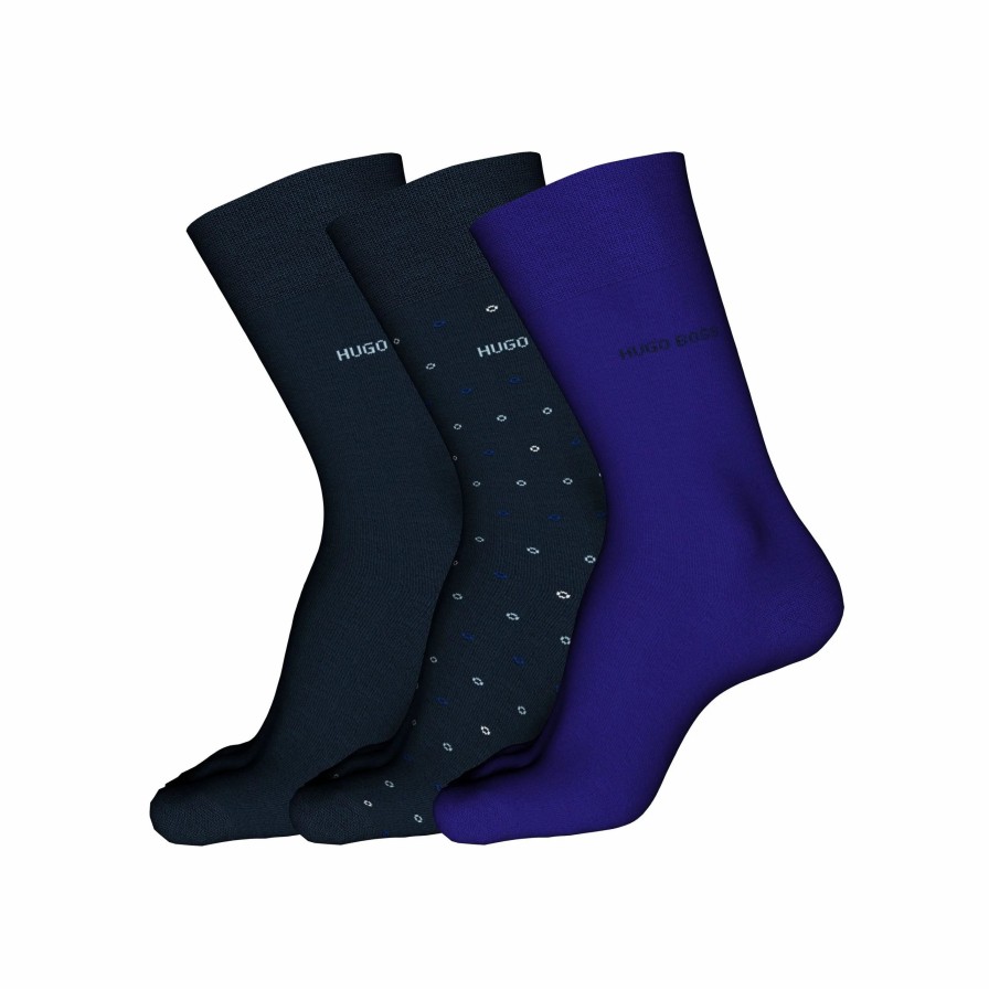 * Boss 3 Pair Sock Rs Gift Set Socks