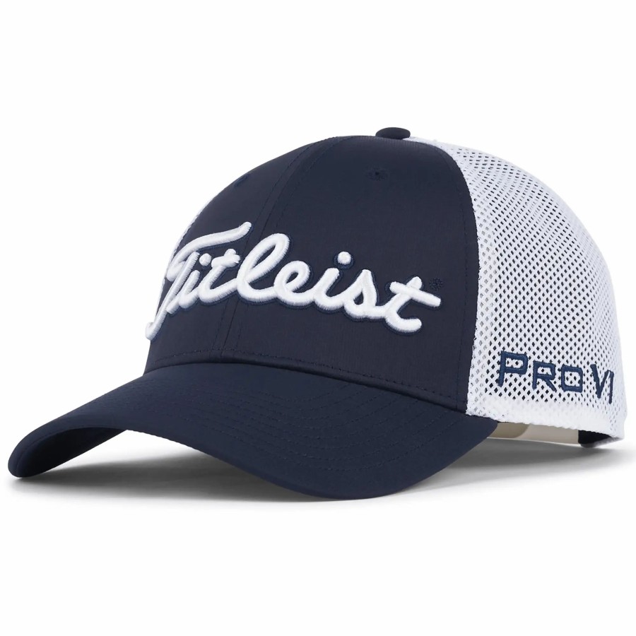 * Titleist Tour Performance Mesh Back Cap Headwear