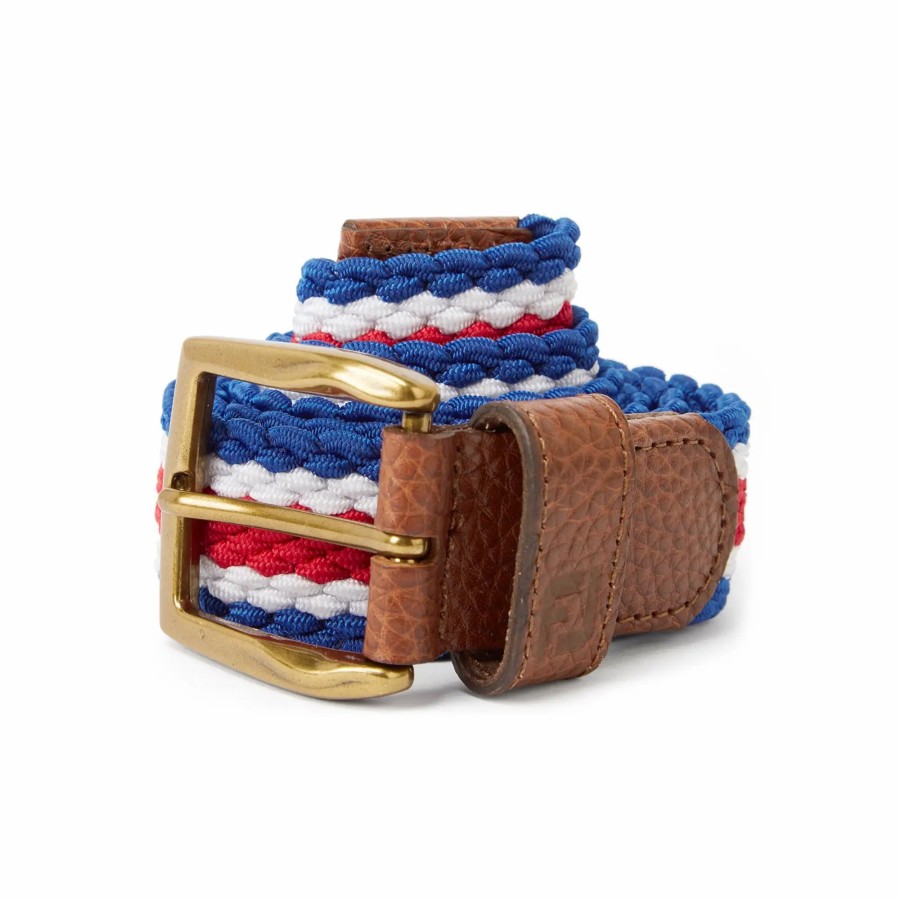 * Footjoy Fj Stripe Belt Belts