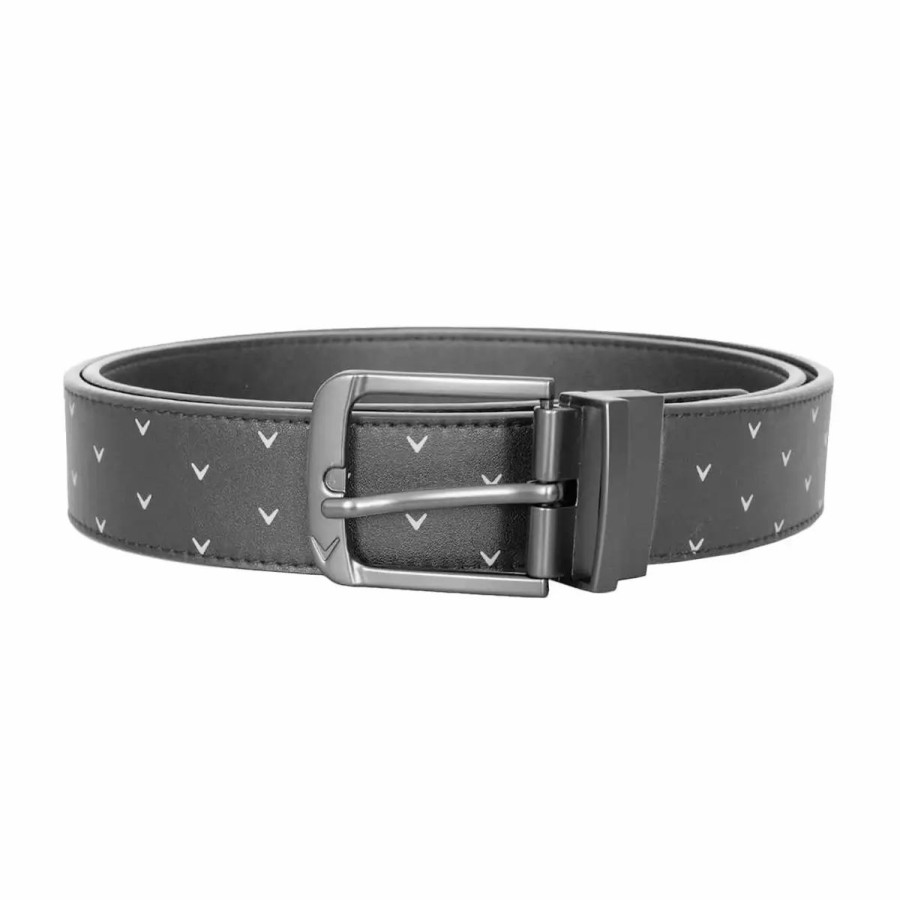 * Callaway Golf Chev Leather Belt Belts