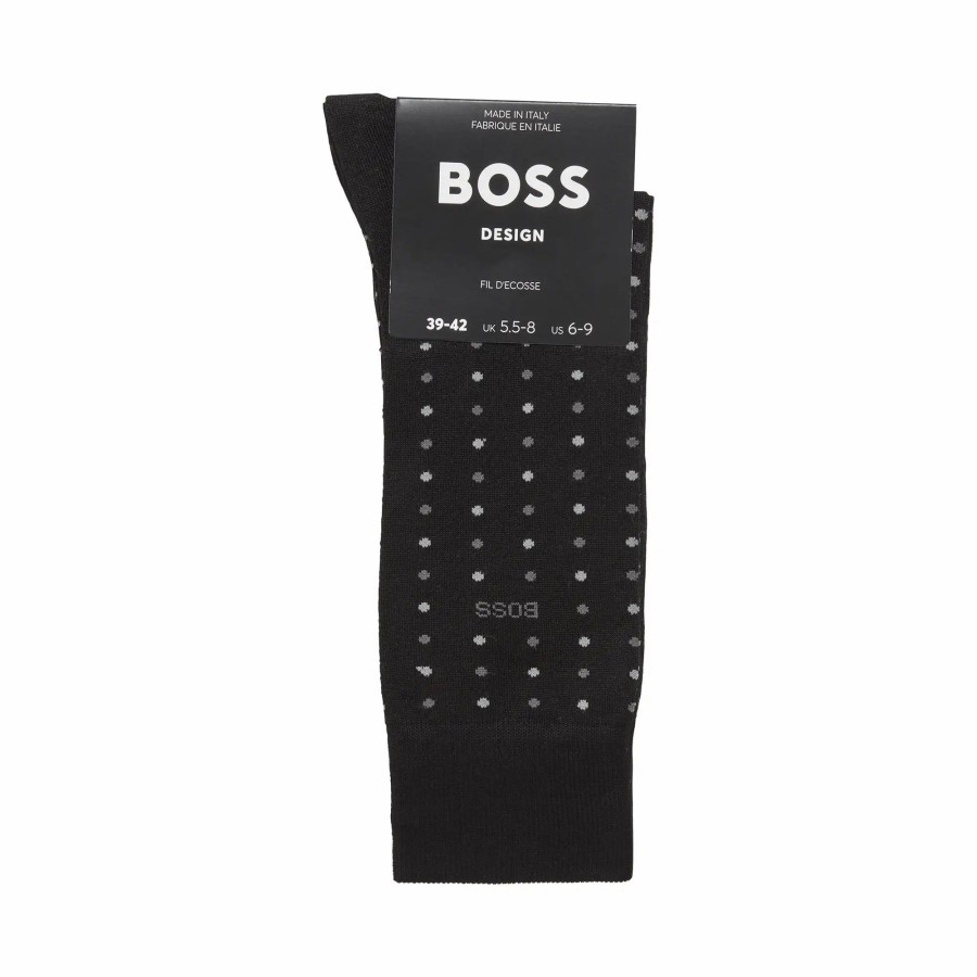 * Boss 2 Pair Mini Pattern Crew Socks Socks