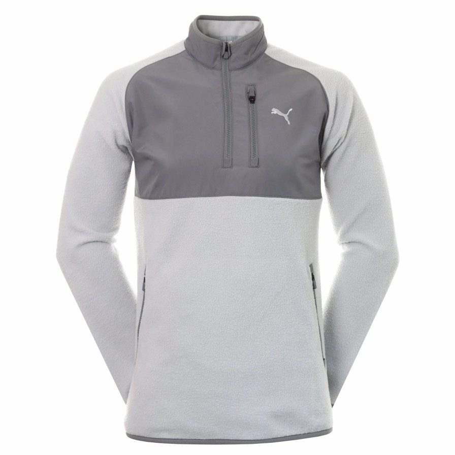 * Puma Golf Sherpa 1/4 Zip Outerwear