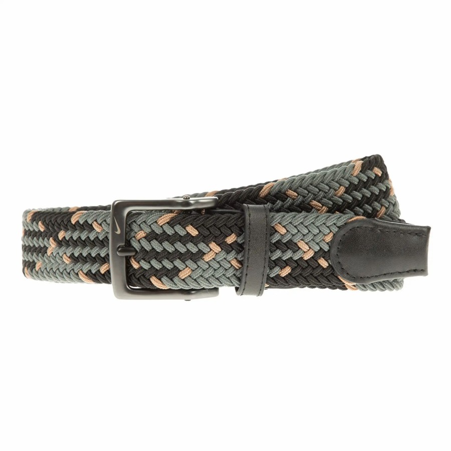 * Nike Golf Tour Diamond Stretch Woven Belt Belts