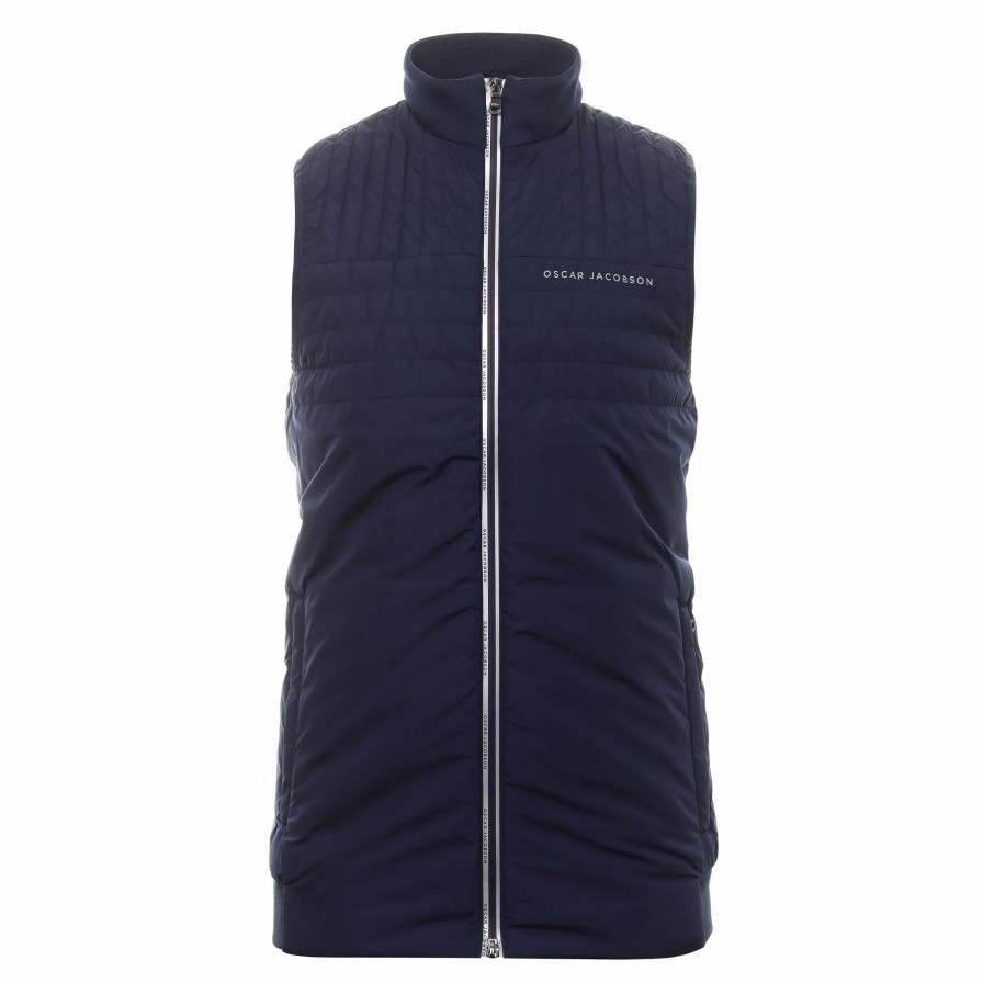 * Oscar Jacobson Hodgson Full Zip Gilet Outerwear