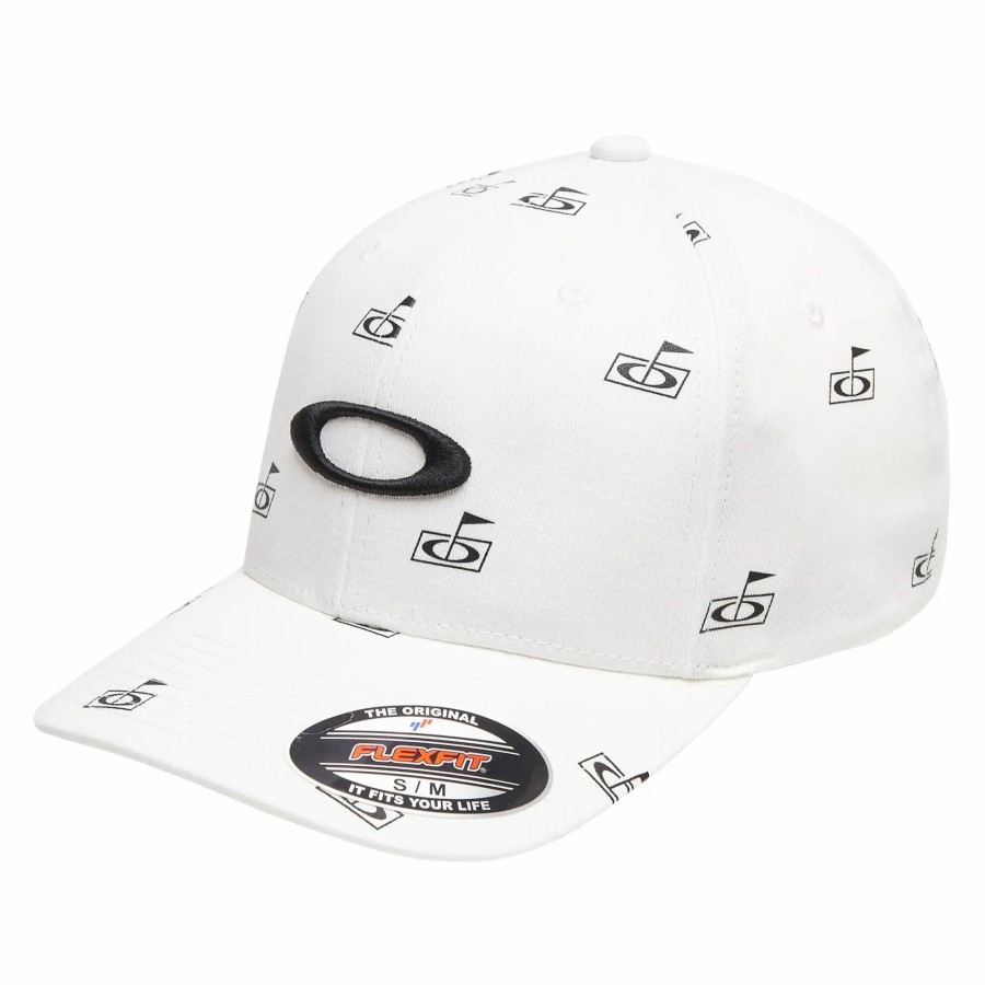 * Oakley Flag Print Golf Cap Headwear