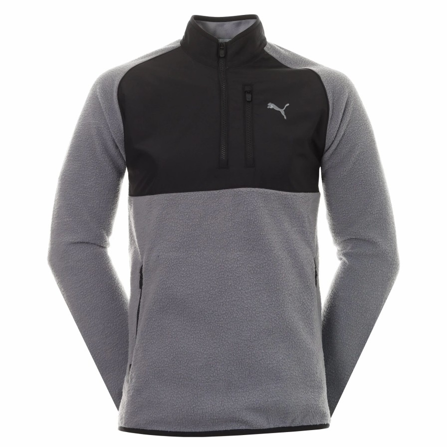 * Puma Golf Sherpa 1/4 Zip Outerwear