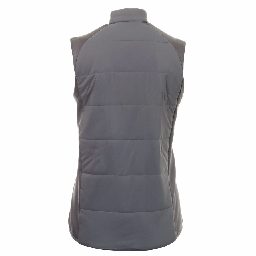 * Original Penguin Golf Insulated Mixed Media Vest Outerwear