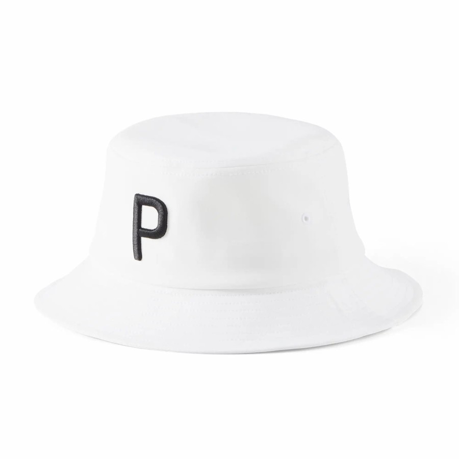 * Puma Golf P Bucket Hat Headwear