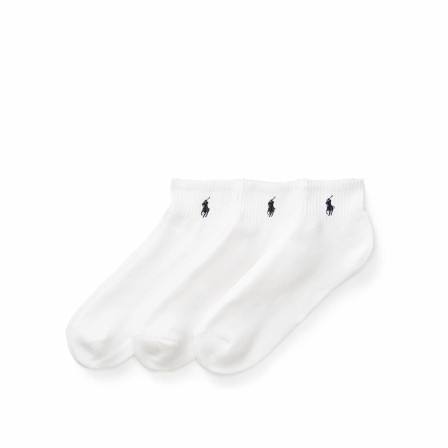 * Polo Ralph Lauren Quarter Socks 3 Pack Socks