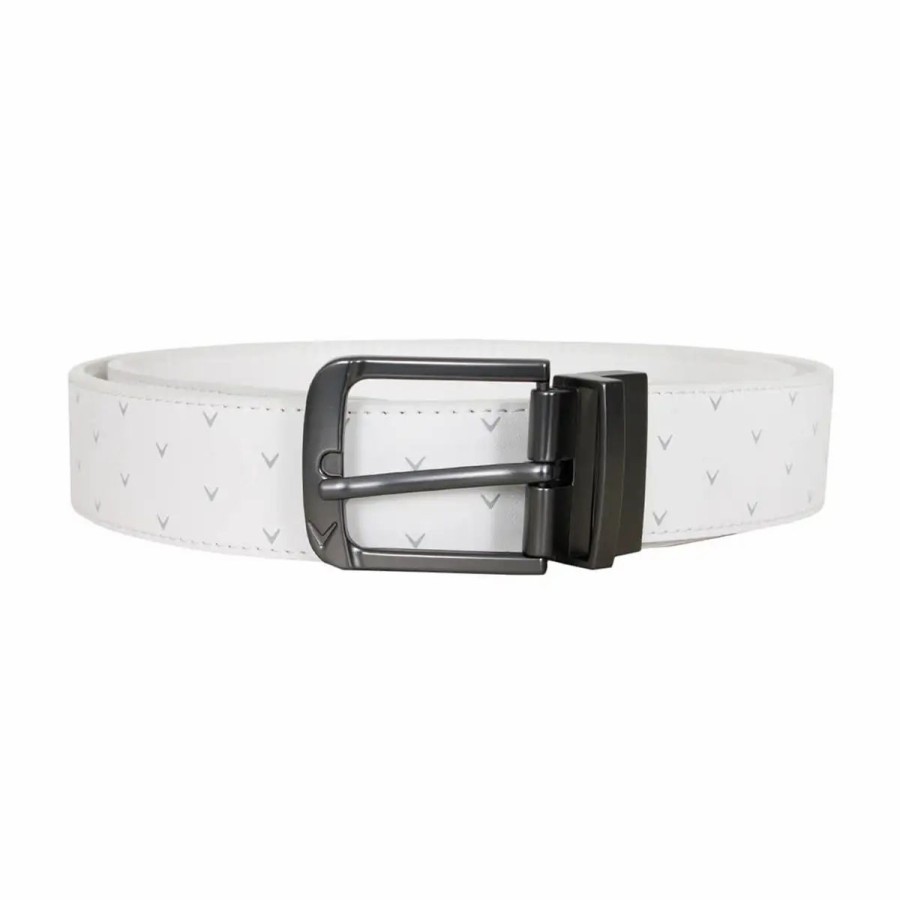 * Callaway Golf Chev Leather Belt Belts